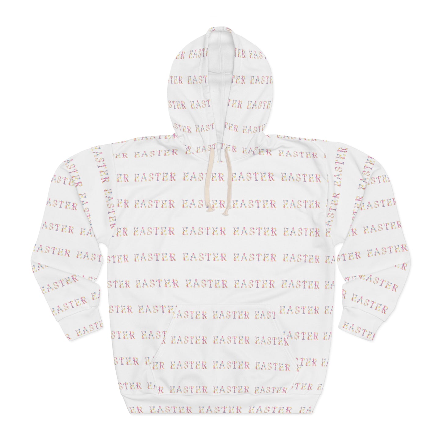 Easter-Themed Unisex Pullover Hoodie, Cozy Spring Fashion, Holiday Gift, Comfortable Casual Wear, Perfect for Easter Celebrations, Easter
