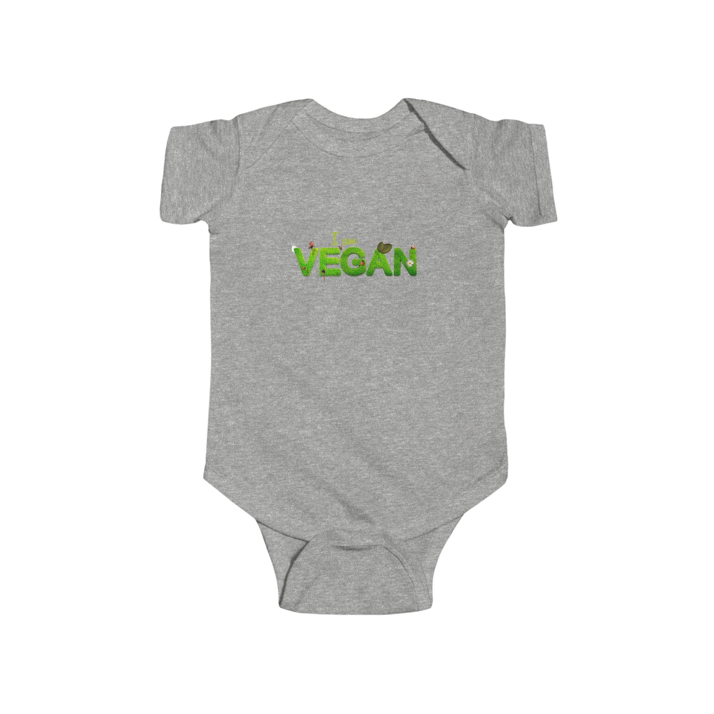 I am Vegan Bodysuit Onesie