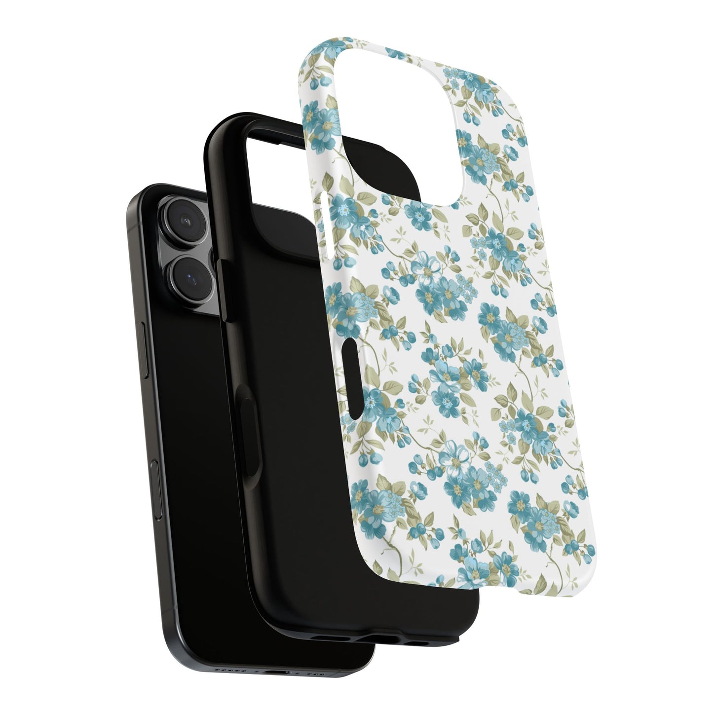 Floral Phone Case - Tough Cases, Durable Phone Cover, Cute Floral Design, Gift for Her, Trendy Phone Accessory, Spring Style