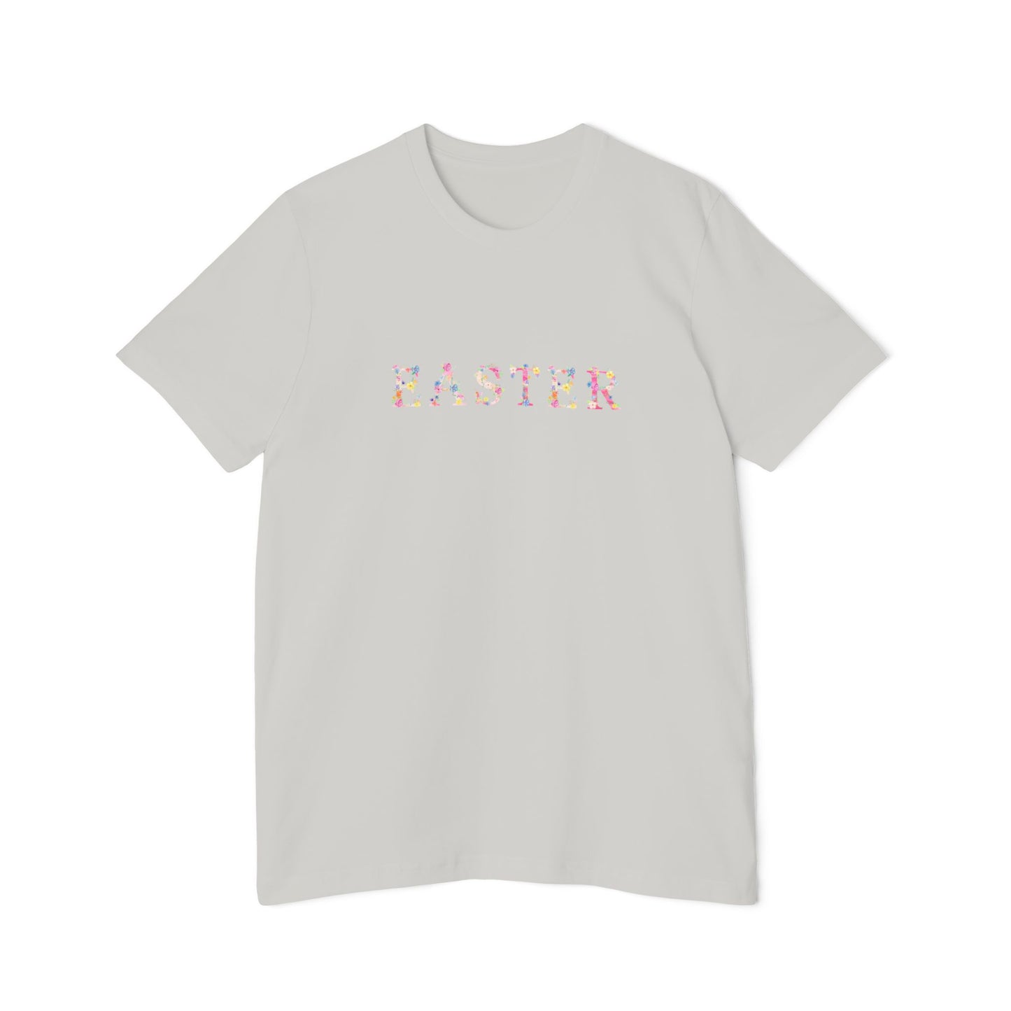 Easter Floral T-Shirt, Spring Tee, Unisex Jersey Shirt, Holiday Apparel, Spring Celebration Top