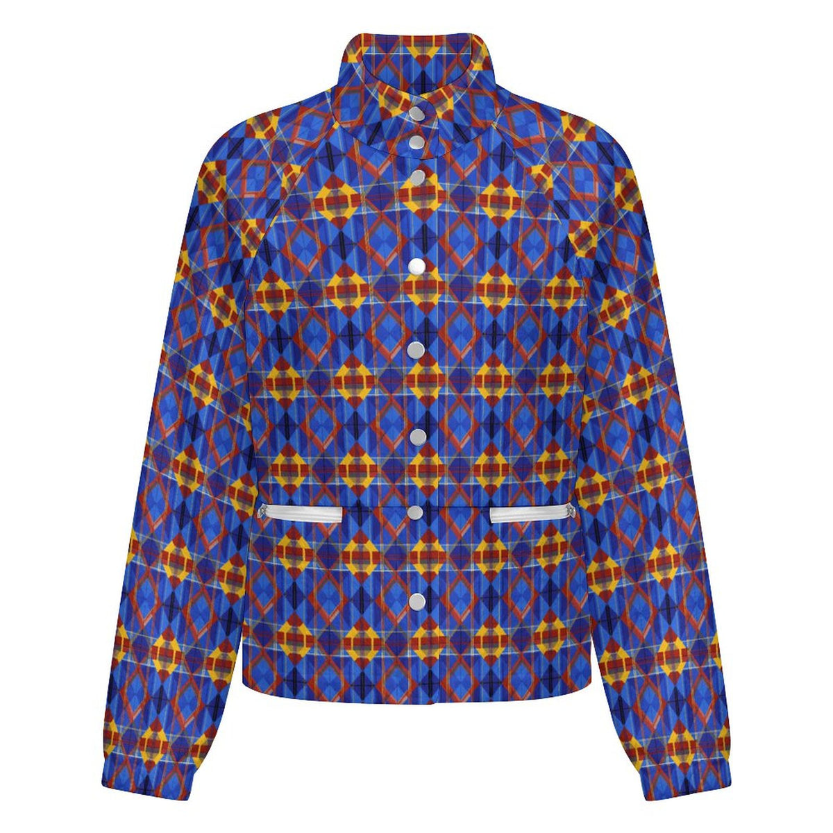 Women's Stand-Up Collar Fleece Jacket