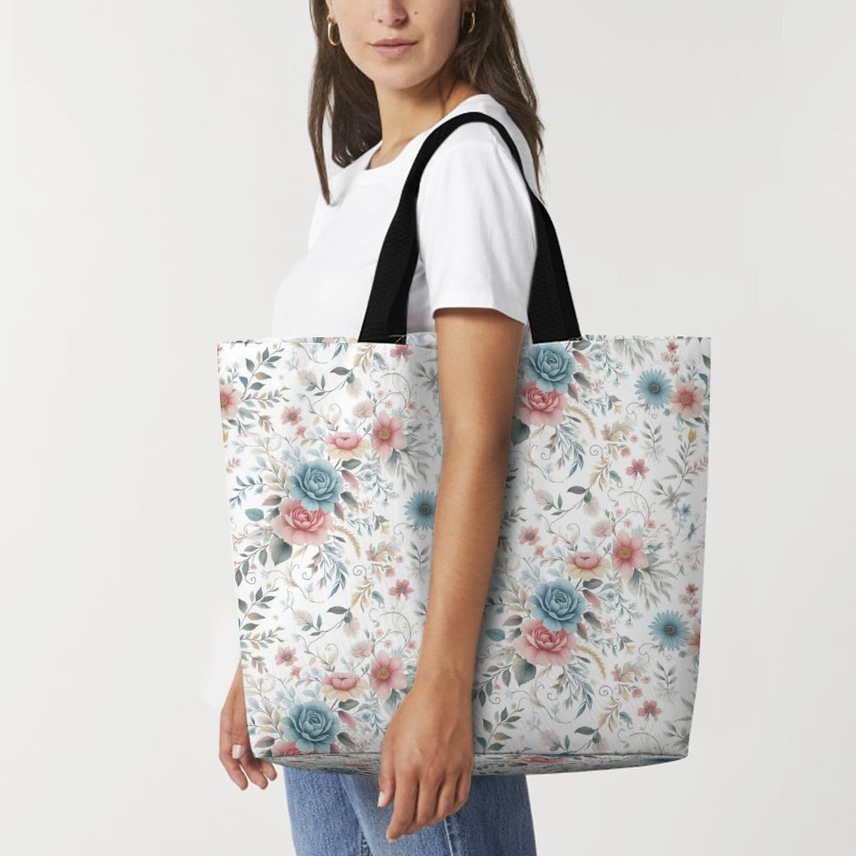 Large One Shoulder Shopping Bag