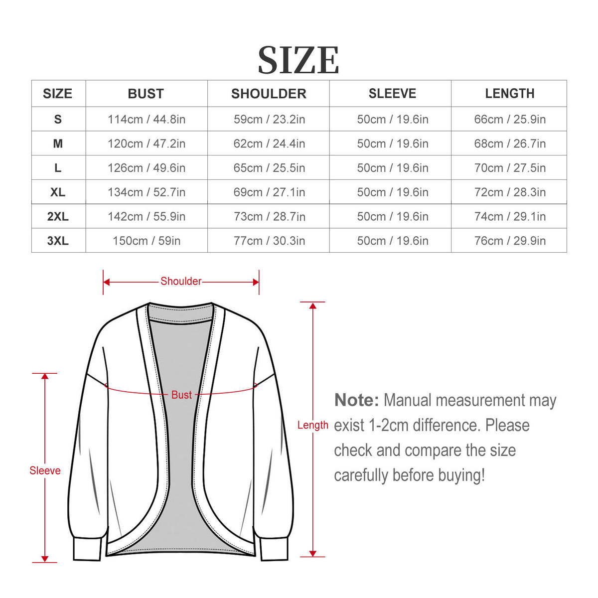Women's Drop Shoulder Cardigan
