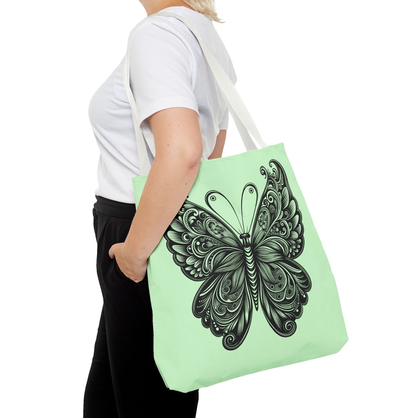 Butterfly Tote Bag | Stylish Eco-Friendly Bag, Nature Lover Gift, Shopping, Beach, Travel, Reusable, Spring Decor