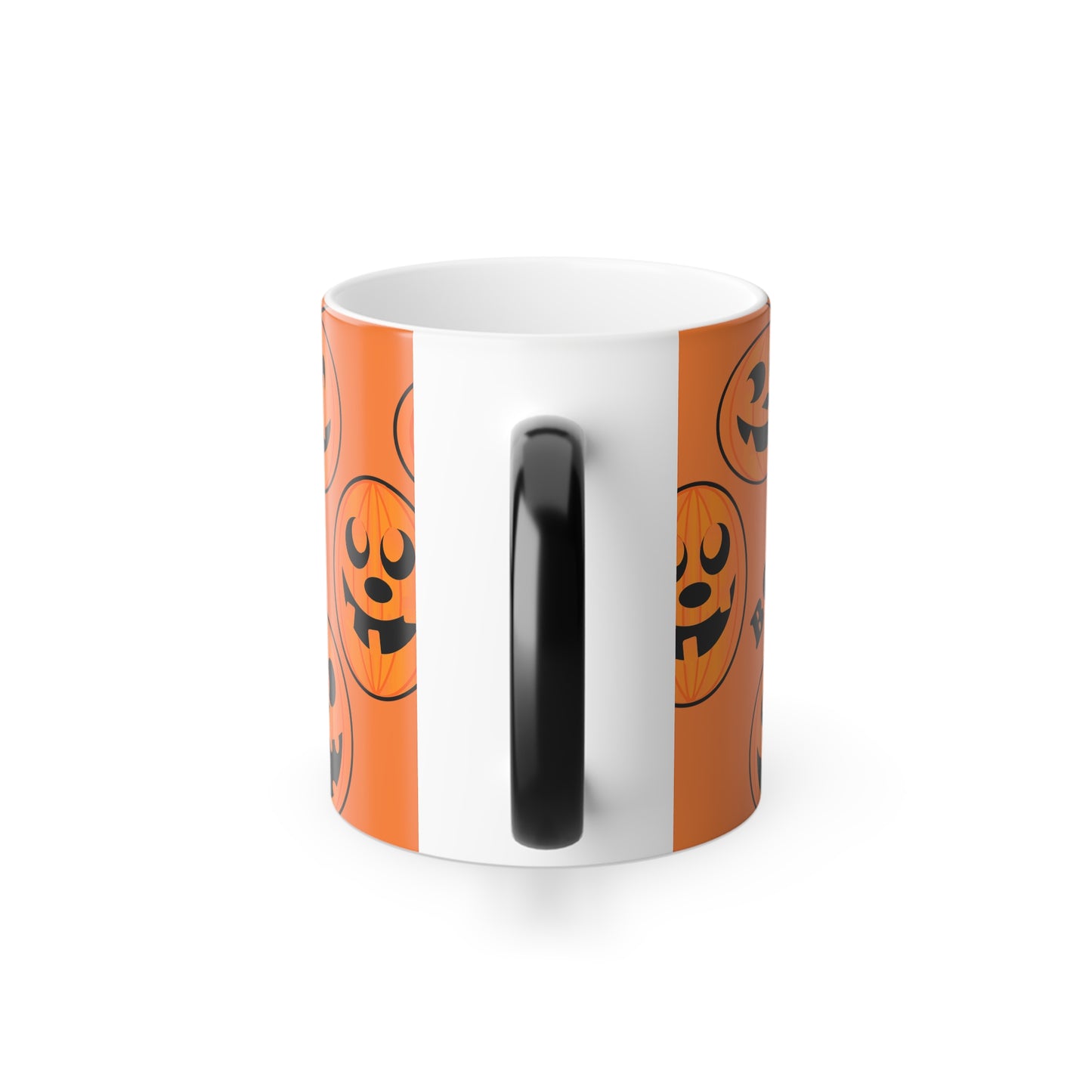 Halloween Color Morphing Mug - Pumpkin Design - Perfect for Fall, Spooky