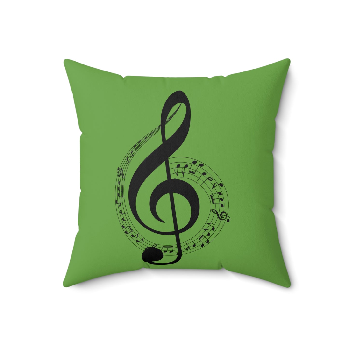 Musical Notes throw Pillow
