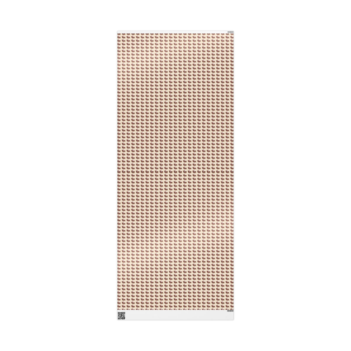 Vintage Santa Gift Wrapping Paper Roll — Holiday Present Wrap