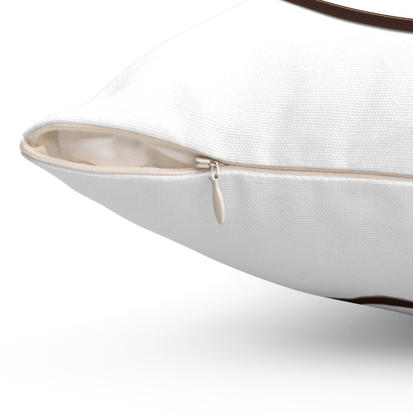 Chic Minimalist Square Pillow, Decorative Cushion, Modern Home Decor, Cozy Accent Pillow, Gift for Housewarming, Soft Polyester Pillow