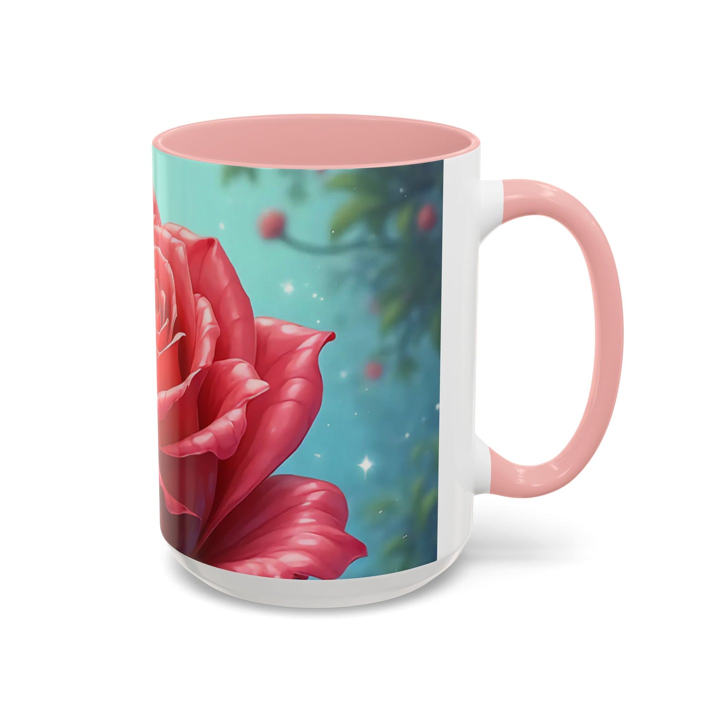 Elegant Rose Coffee Mug for Floral Lovers, Perfect Gift for Mother’s Day, Birthday, Home Decor, Garden Enthusiasts, Art Collectors