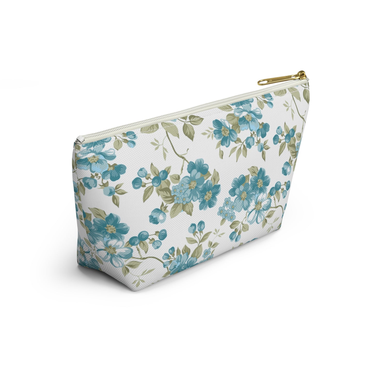 Floral Accessory Pouch, Makeup Bag, Organizing Pouch, Gift for Her, Travel Companion