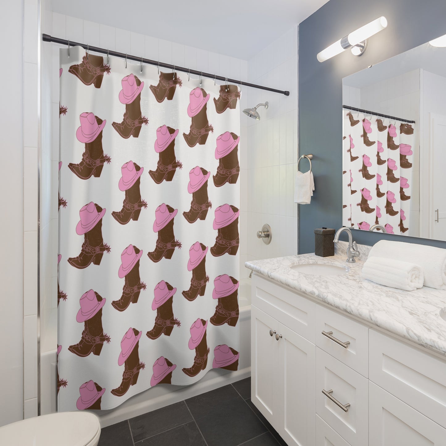 Shower Curtains cowboy boots
