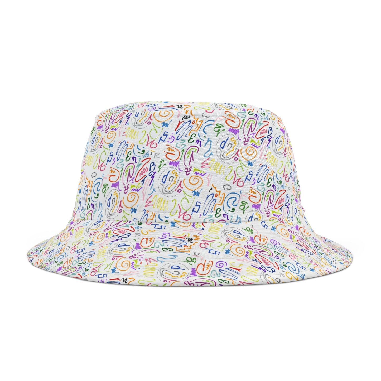 Colorful Bucket Hat for Summer, Floral Pattern Sun Hat, Trendy Accessories, Beachwear, Festival Gear, Gift Idea