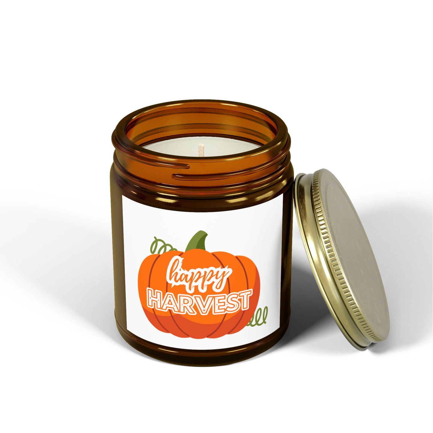 Pumpkin Spice Scented Candles, Fall Decor, Gift for Her, Cozy Home, Autumn Candle, Thanksgiving Decoration
