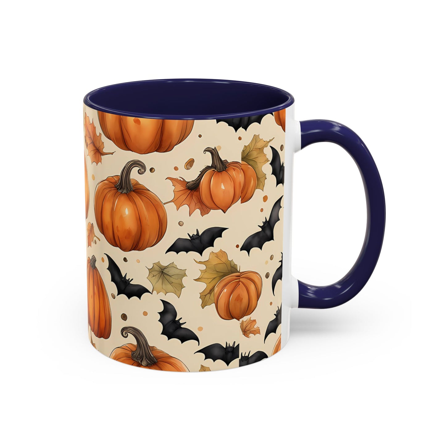 Pumpkin Halloween Coffee Mug, Fall Decor Mugs, Spooky Halloween Gifts, Autumn Drinkware, Seasonal Coffee Cups