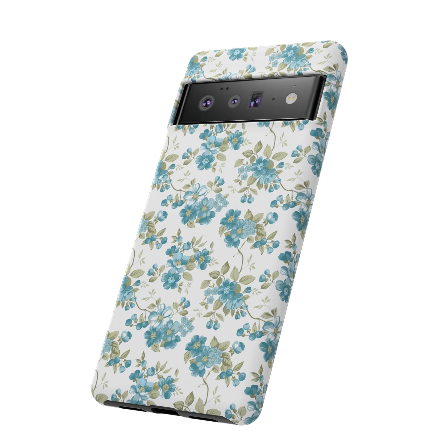 Floral Phone Case - Tough Cases, Durable Phone Cover, Cute Floral Design, Gift for Her, Trendy Phone Accessory, Spring Style