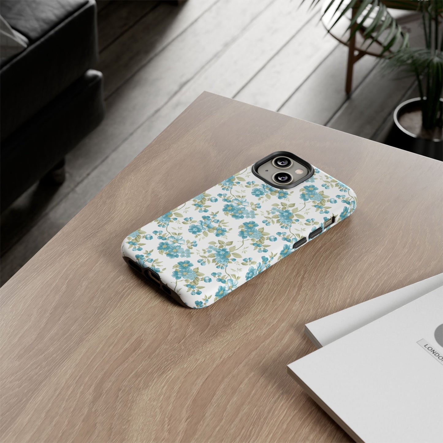 Floral Phone Case - Tough Cases, Durable Phone Cover, Cute Floral Design, Gift for Her, Trendy Phone Accessory, Spring Style