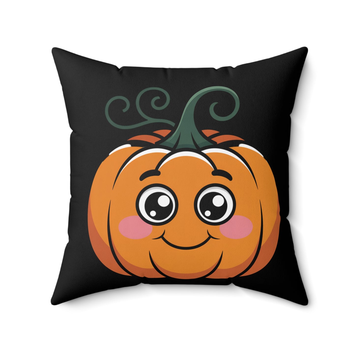 Cute Pumpkin Throw Pillow for Fall Decor, Halloween Decorative Pillow, Cozy Couch Cushion, Autumn Home Accessory, Thanksgiving Gift