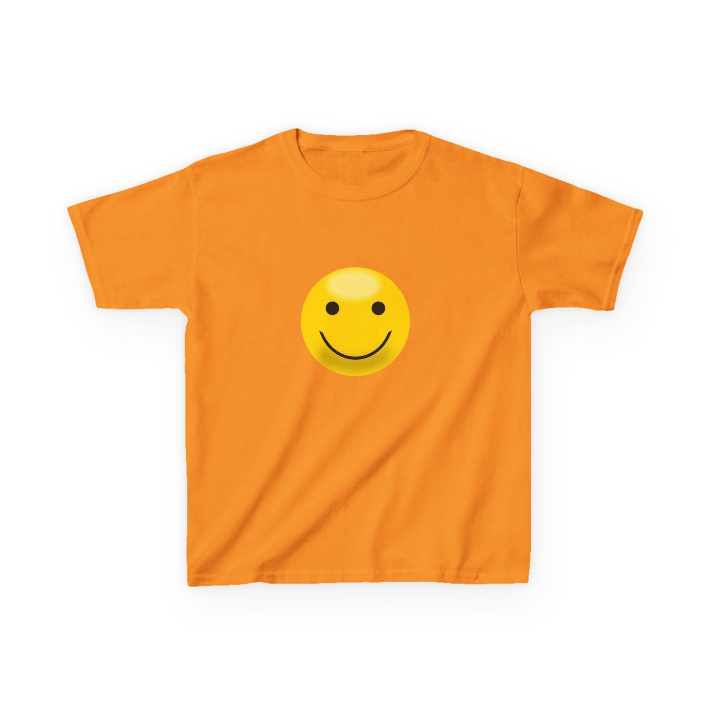 Smiley Face Kids Tee, Funny Kids Shirt, Cute Summer Tee, Gift for Kids, Playful Children