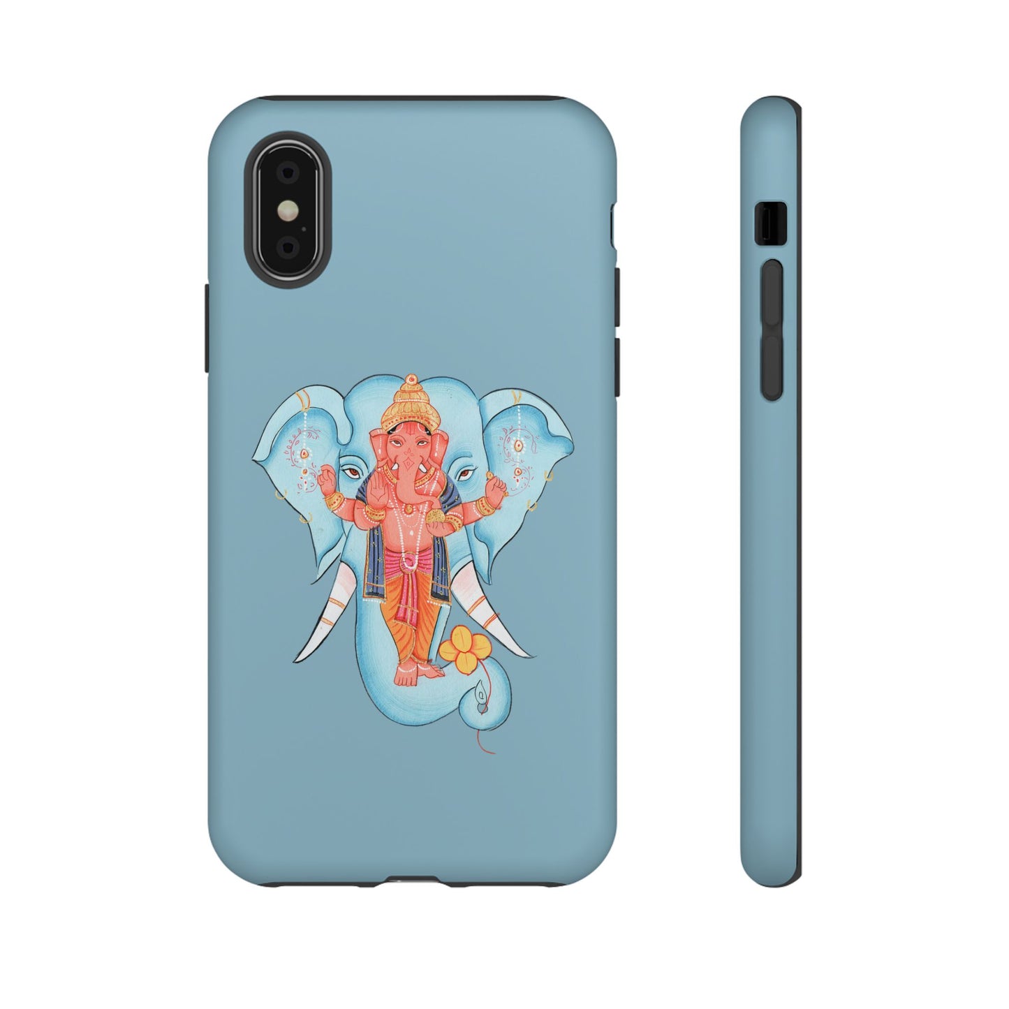 Tough Cases: Ganesh-Inspired Phone Case, Bohemian Phone Cover, Hindu Art Accessory, Festival Gift, Protective Phone Shell