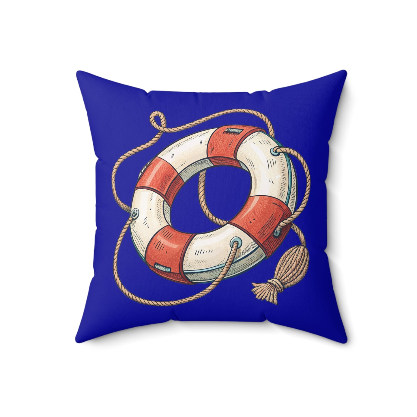 Spun Polyester Square Pillow