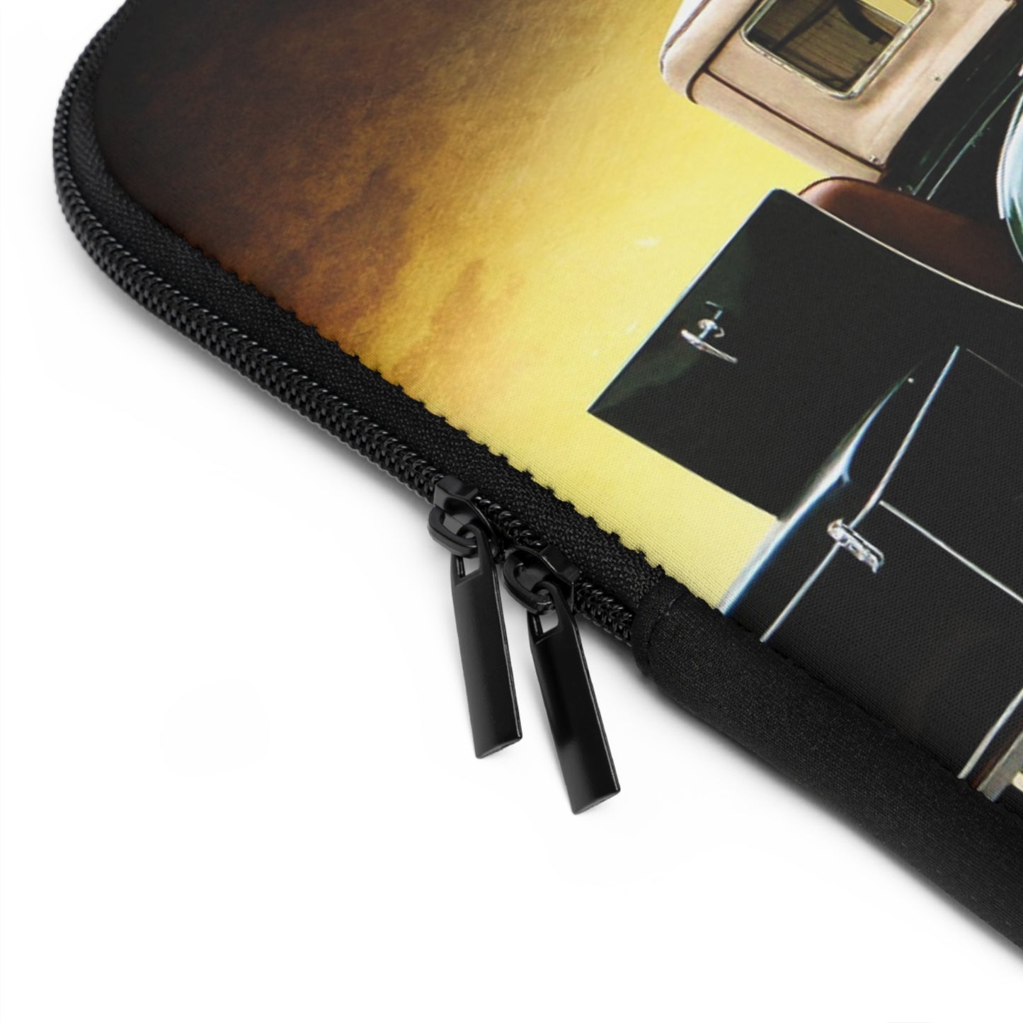 Vintage Car Laptop Sleeve - Perfect Gift for Auto Enthusiasts, Tech Accessories, Travel Essentials, Back to School