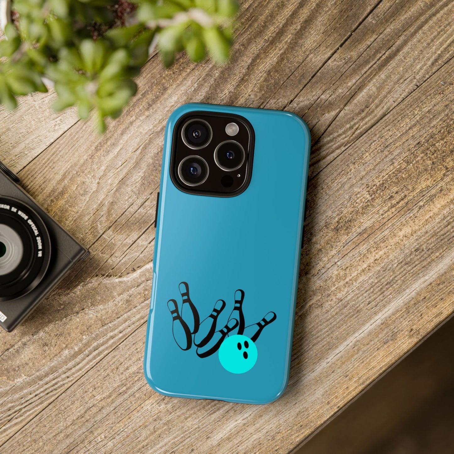 Bowling Phone Case, Tough Cases for Bowling Enthusiasts, Fun Gift for Bowlers, Unique Phone Accessory, Sports Themed Cases