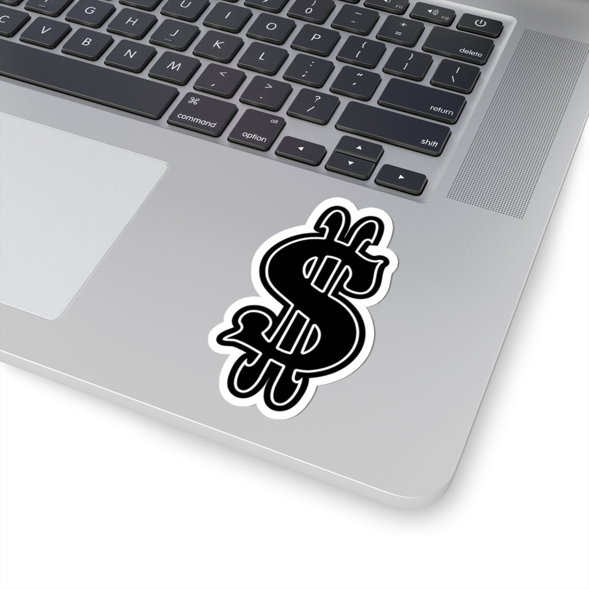 Trendy Dollar Sign Kiss-Cut Stickers, Laptop Decals, Gift for Students, Financial Motivational Stickers, Wall Art, Budgeting Decor
