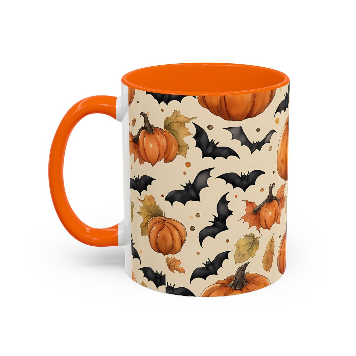 Pumpkin Halloween Coffee Mug, Fall Decor Mugs, Spooky Halloween Gifts, Autumn Drinkware, Seasonal Coffee Cups