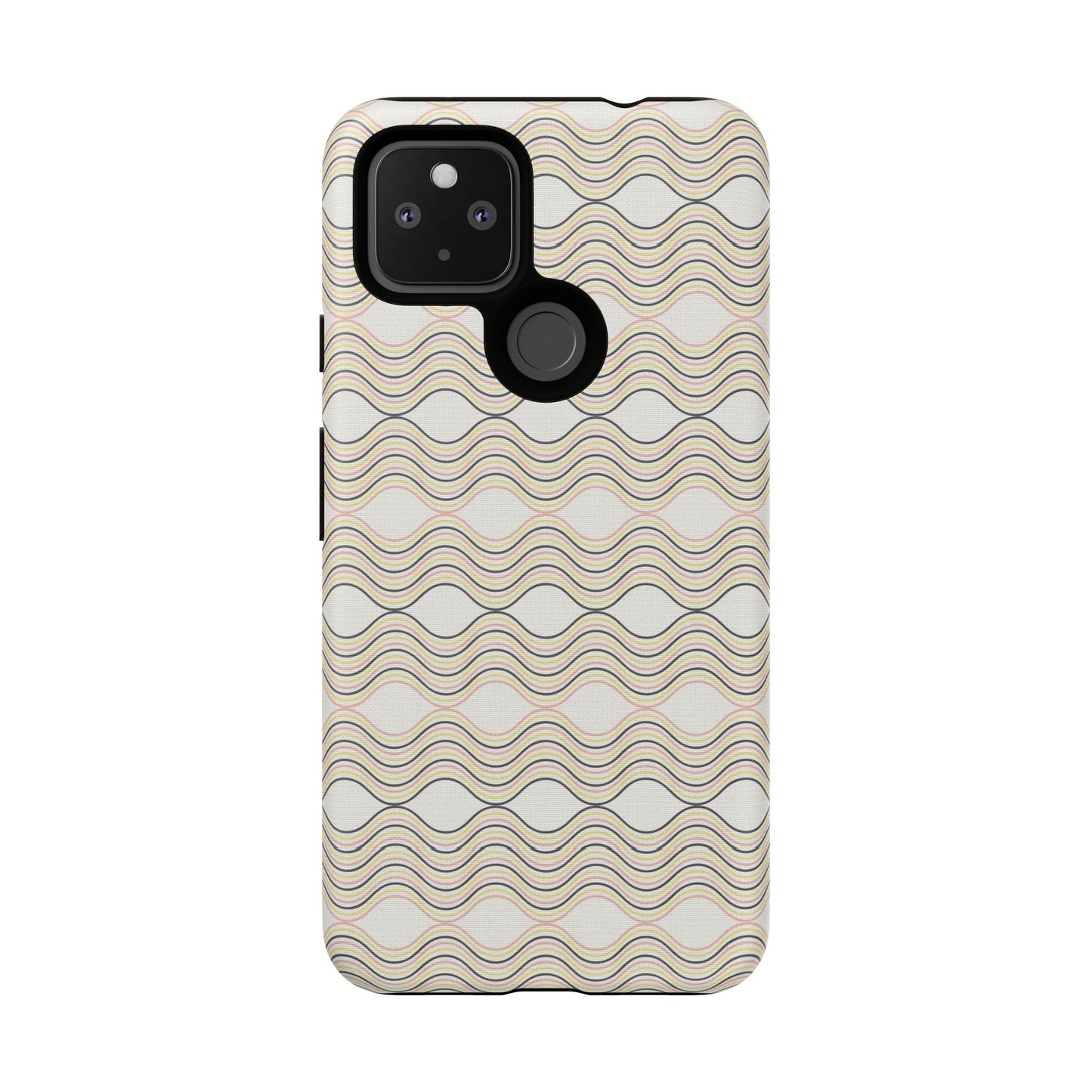 Stylish Phone Case for Tough Protection, Wavy Design, Chic Accessory, Gift for Her, Trendy Tech, Holiday Gift Idea