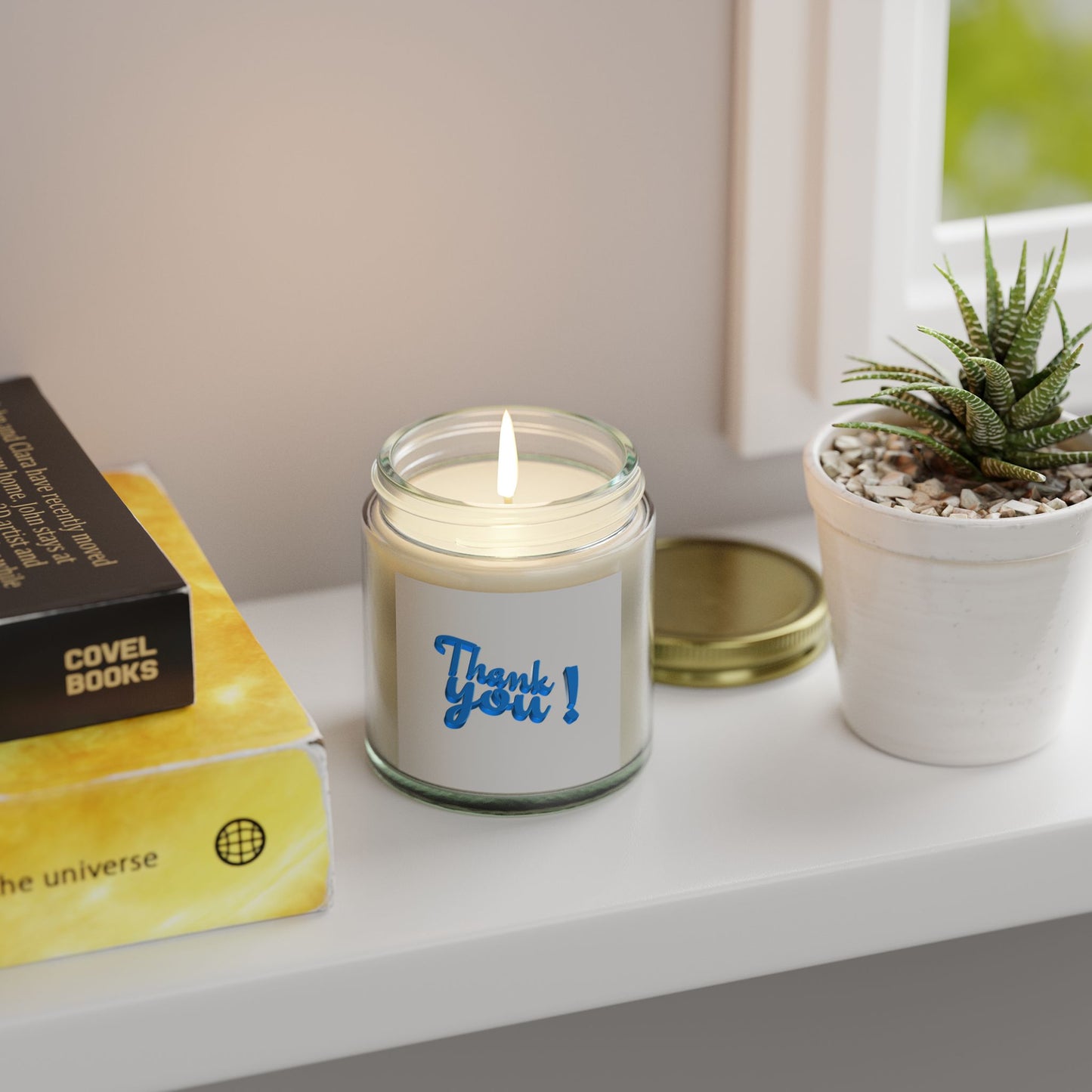 Thank You Scented Candles, Gift for Herals
