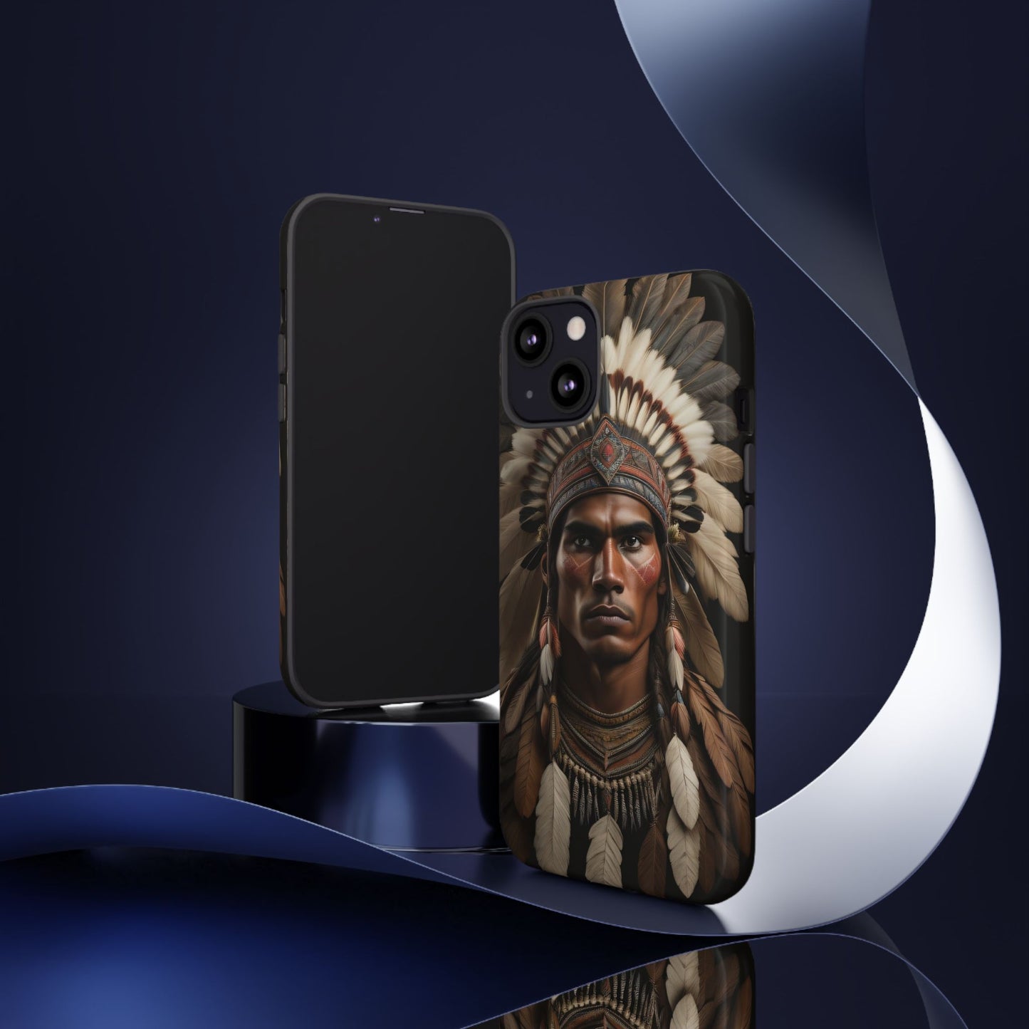 Native American Art Phone Case, Strong Culture Design, Unique Gift for Him or Her, Tough Cases, Customizable Protector, Tribal Style