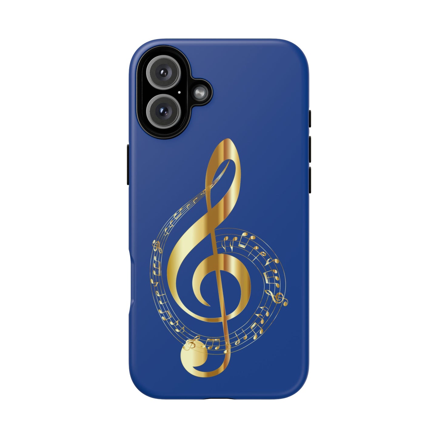 Tough Cases Blue and Gold Musical Note