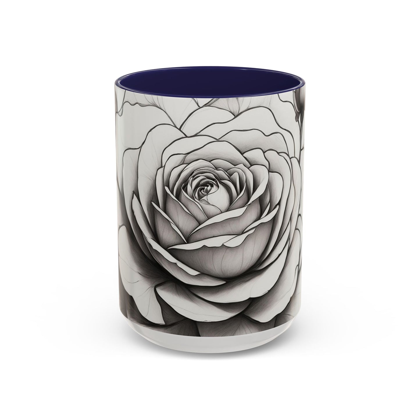 Elegant Floral Coffee Mug - Perfect Gift for Flower Lovers, Mother's Day, Birthdays, Home Decor, Office Use