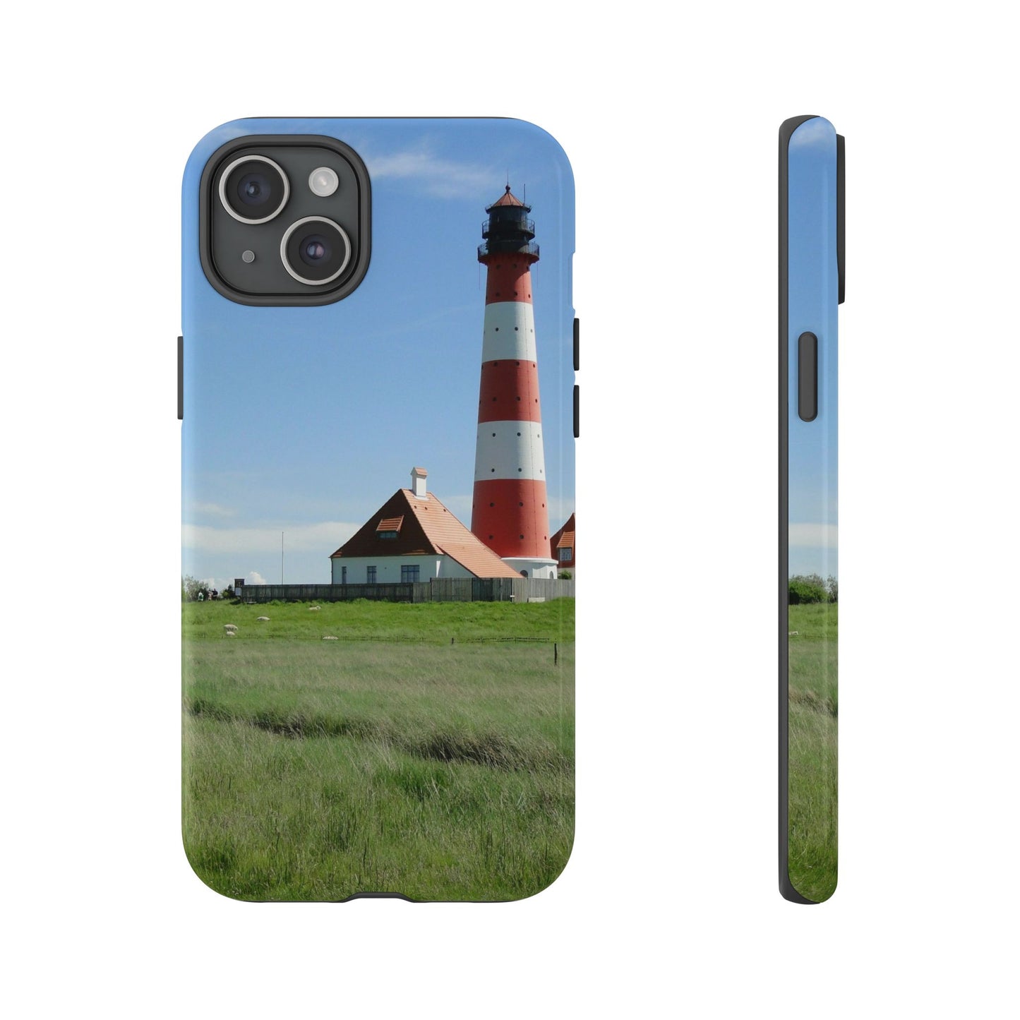 Lighthouse Phone Case - Coastal Vibes, Nautical Gift, Ocean Lover Accessory, Beach Aesthetic, Customizable Design