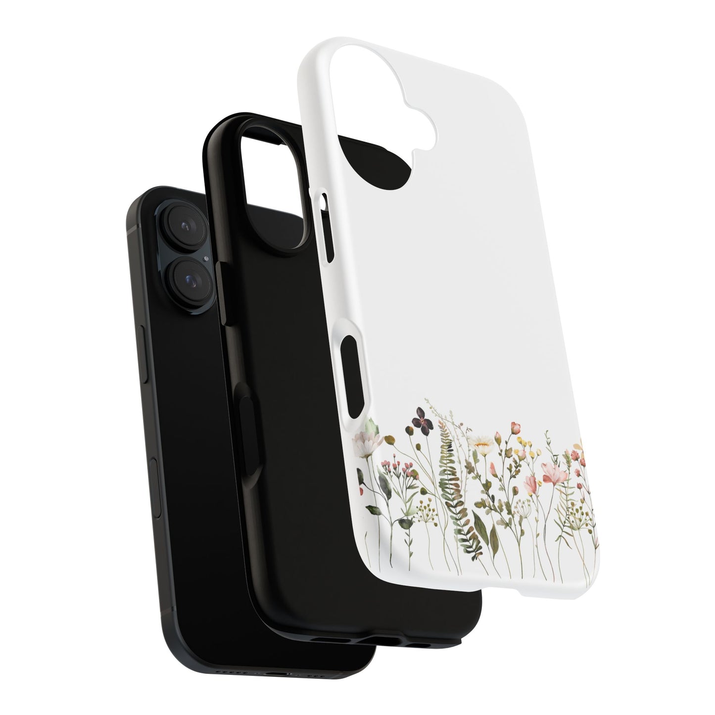 Floral Phone Case - Tough Cases for Nature Lovers, Stylish Floral Design, Phone Protection, Gifts for Her, Eco-Friendly Tech Accessories