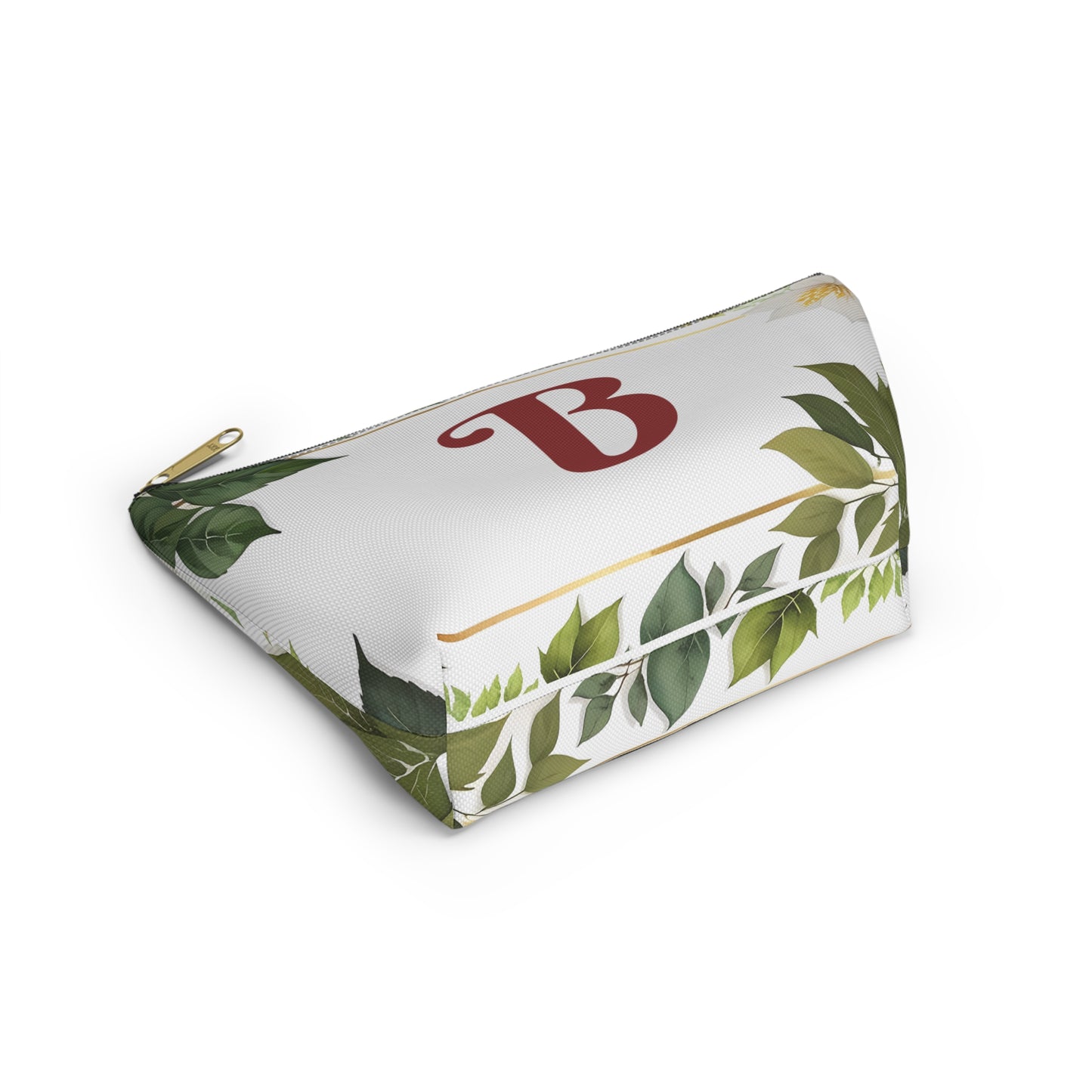 Copy of Personalized Floral Accessory Pouch, Makeup Bag, Gift for Her, Initial Pouch, Travel Organizer, Custom Cosmetic Bag