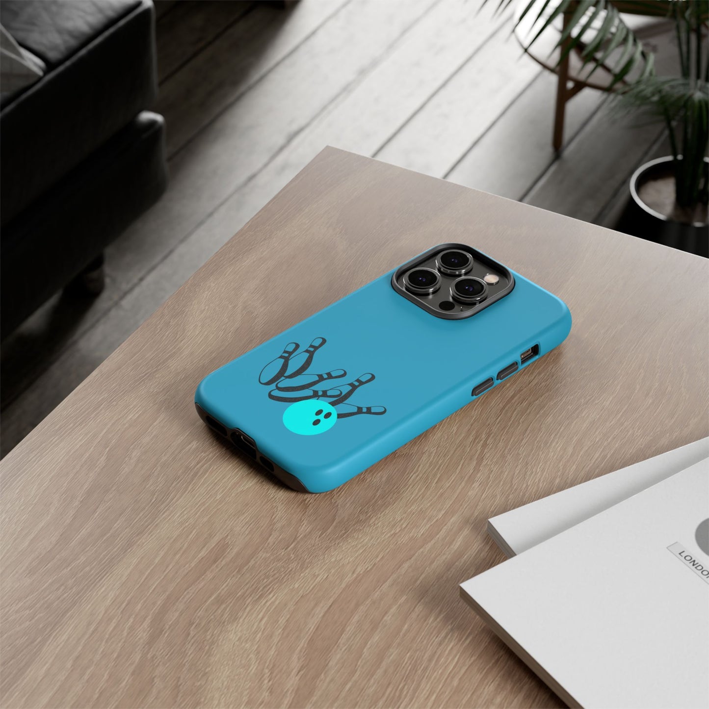 Bowling Phone Case, Tough Cases for Bowling Enthusiasts, Fun Gift for Bowlers, Unique Phone Accessory, Sports Themed Cases