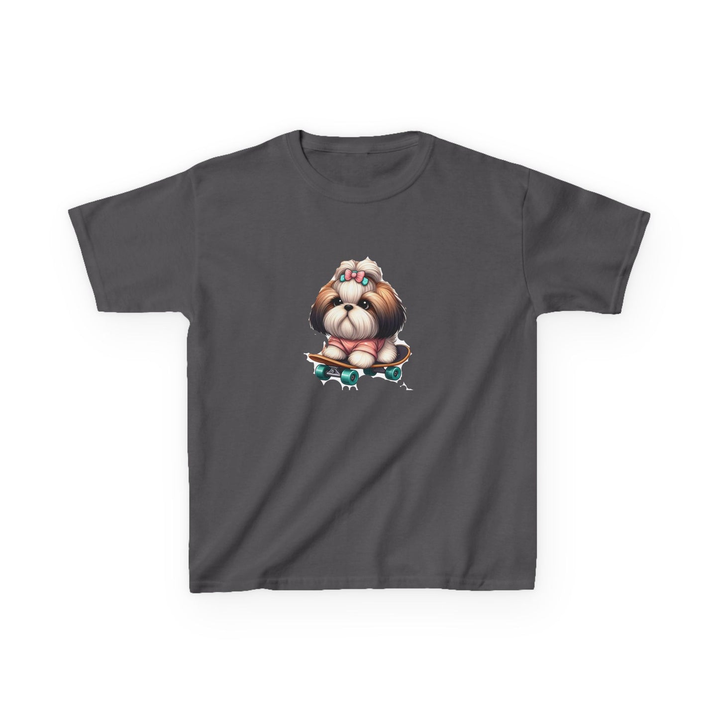 Kids Heavy CottonTee - skateboard
