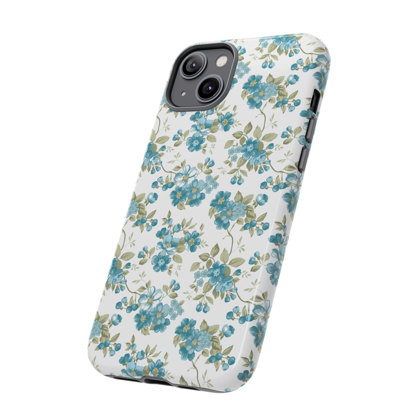 Floral Phone Case - Tough Cases, Durable Phone Cover, Cute Floral Design, Gift for Her, Trendy Phone Accessory, Spring Style