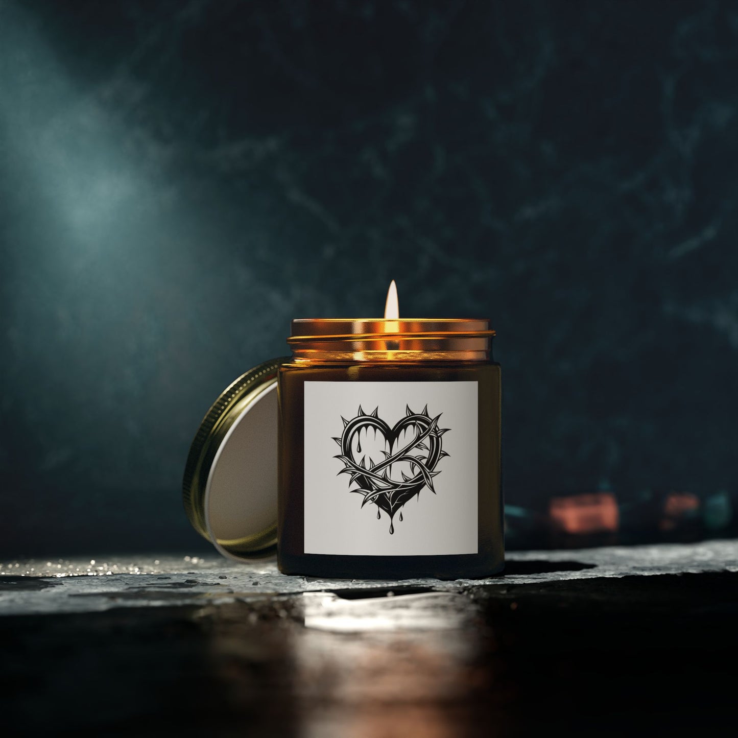 Heart-Shaped Scented Candle | Unique Candle Gift, Home Decor, Relaxation, Wedding, Birthday, Self-Care