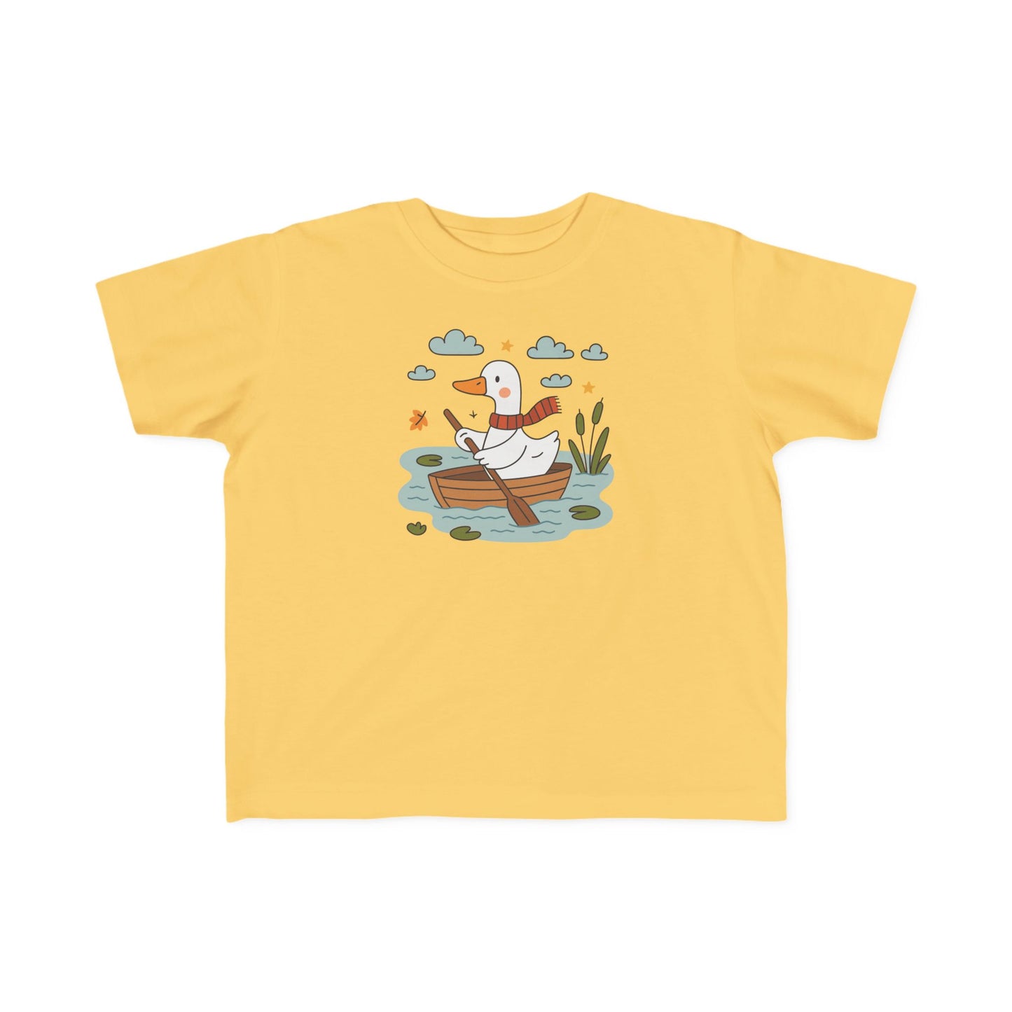Cute Toddler's Tee with Happy Duck Design, Perfect for Playtime, Gifts, or Family Outings, Summer Fun, Animal Lovers