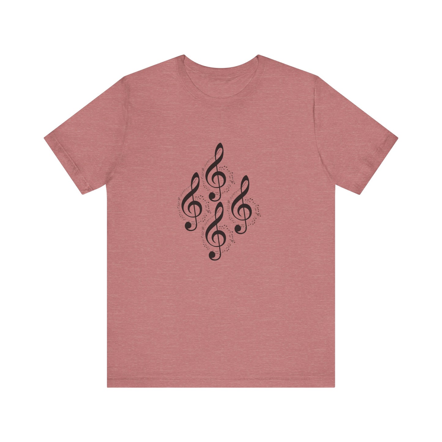 Musical Notes Tee - Perfect for Music Lovers, Casual Wear, Concerts, Festivals, Unique Gift Idea