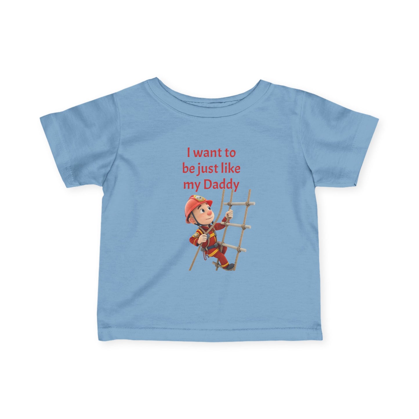 Daddy's Little Helper Infant Tee, Cute Child Tee, Toddler Gift, Father-Son Tee, Family Shirt, Birthday Outfit, Holiday Gift