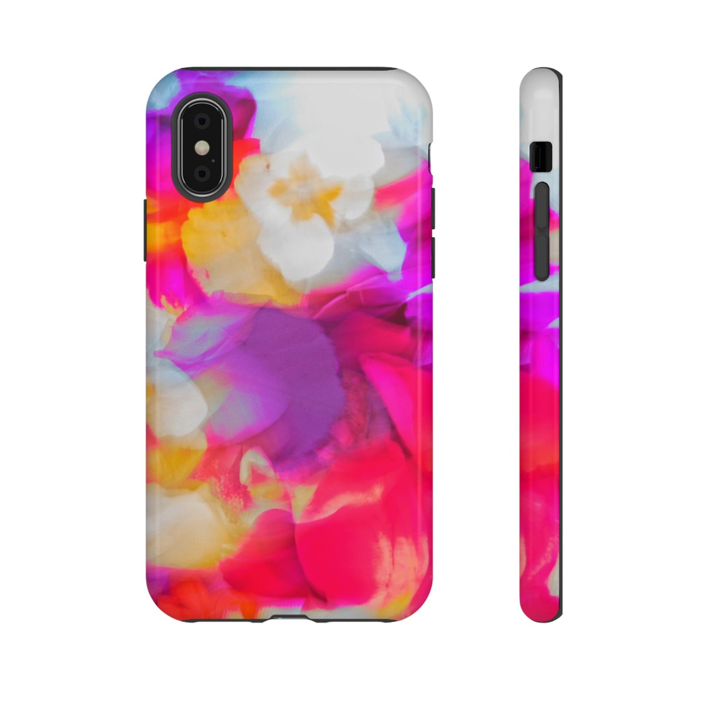 Floral Phone Case: Stylish Art for Your Device, Tough Cases, Gift for Her, Flower Print, Trendy Accessories, Phone Protection