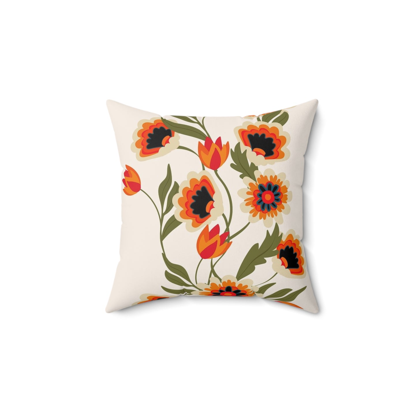 Spun Polyester Square Pillow