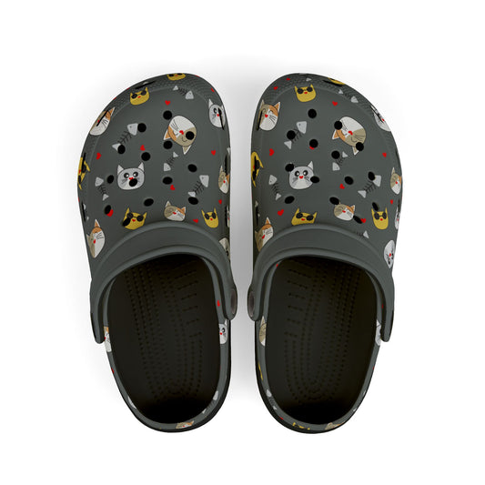 Adorable Kids' Foam Clogs with Playful Animal Print