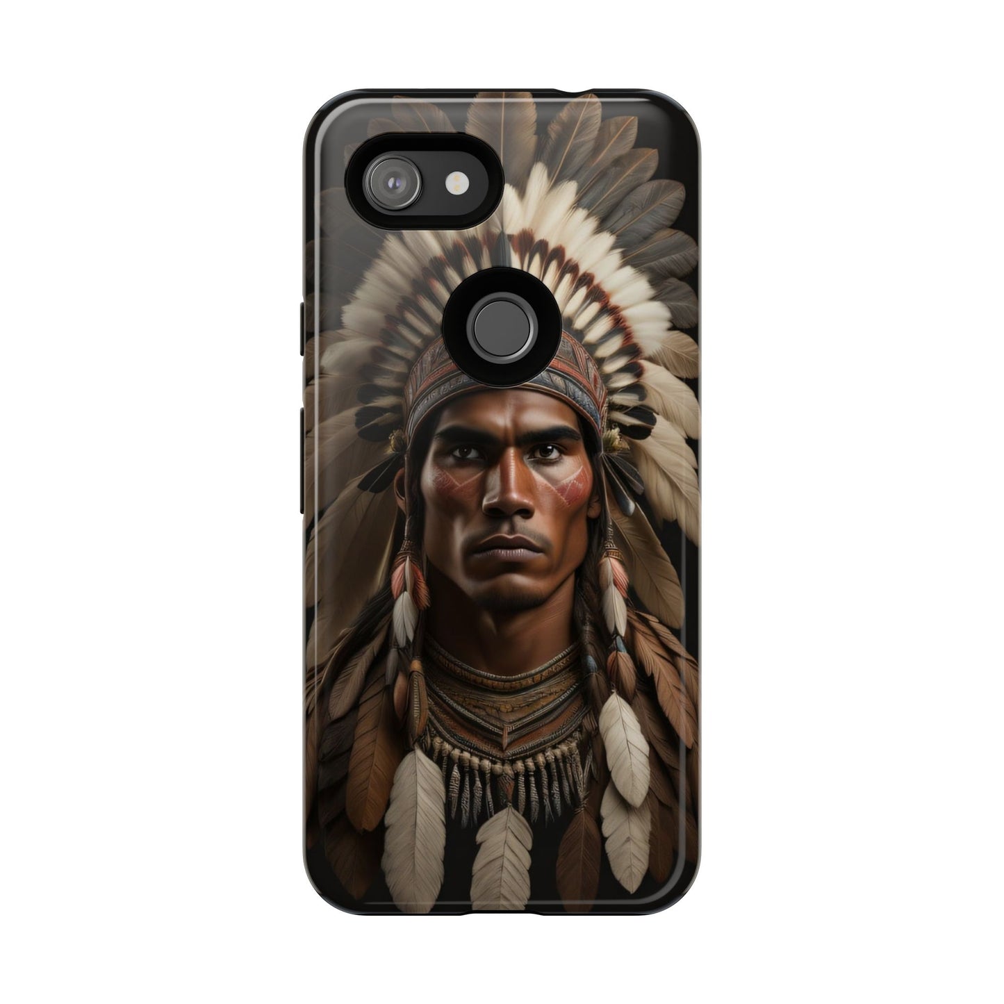 Native American Art Phone Case, Strong Culture Design, Unique Gift for Him or Her, Tough Cases, Customizable Protector, Tribal Style
