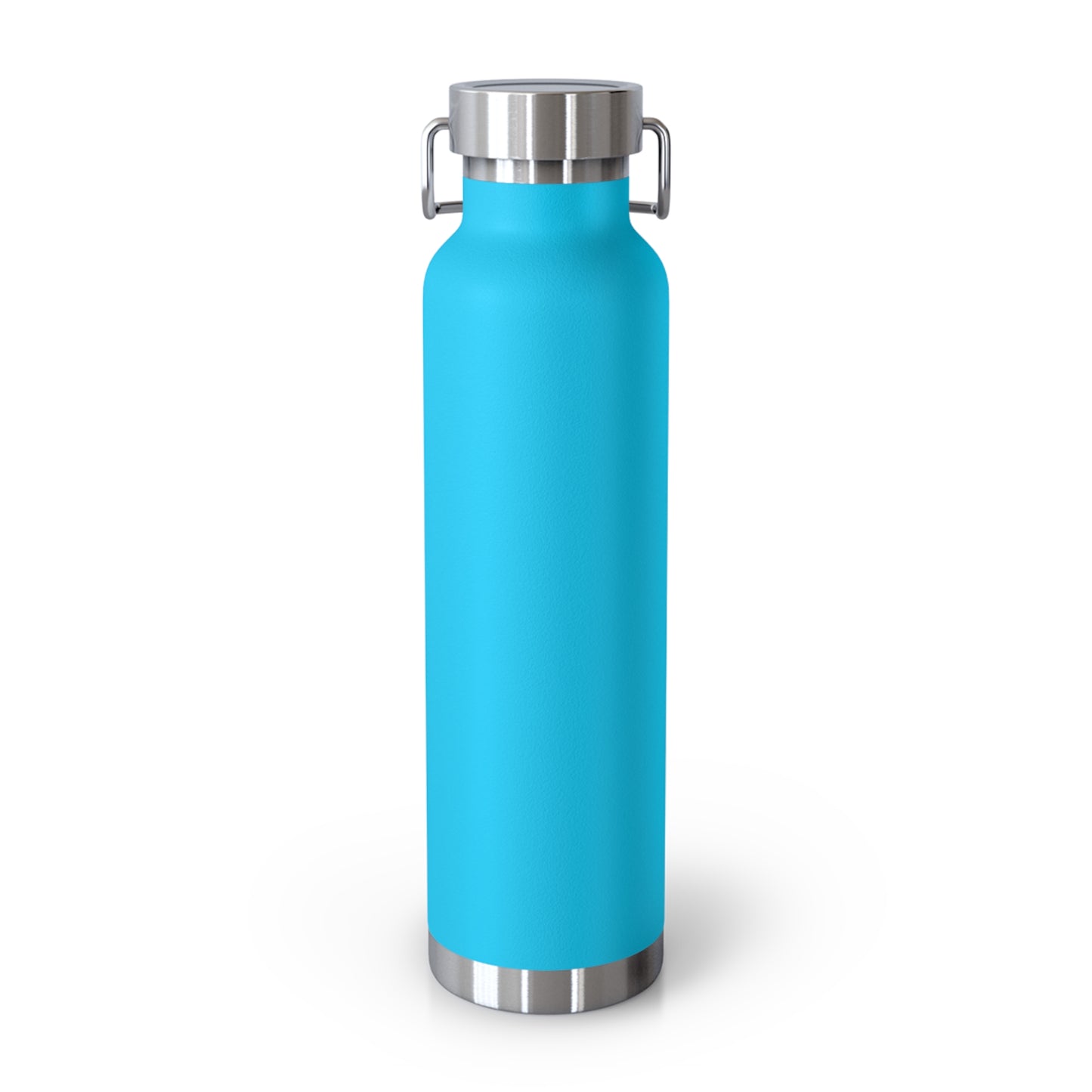 Personalized Copper Insulated Water Bottle, 22oz - "D" Custom Monogram, Travel Mug, Fitness Bottle, Hydration Gift, Eco-Friendly