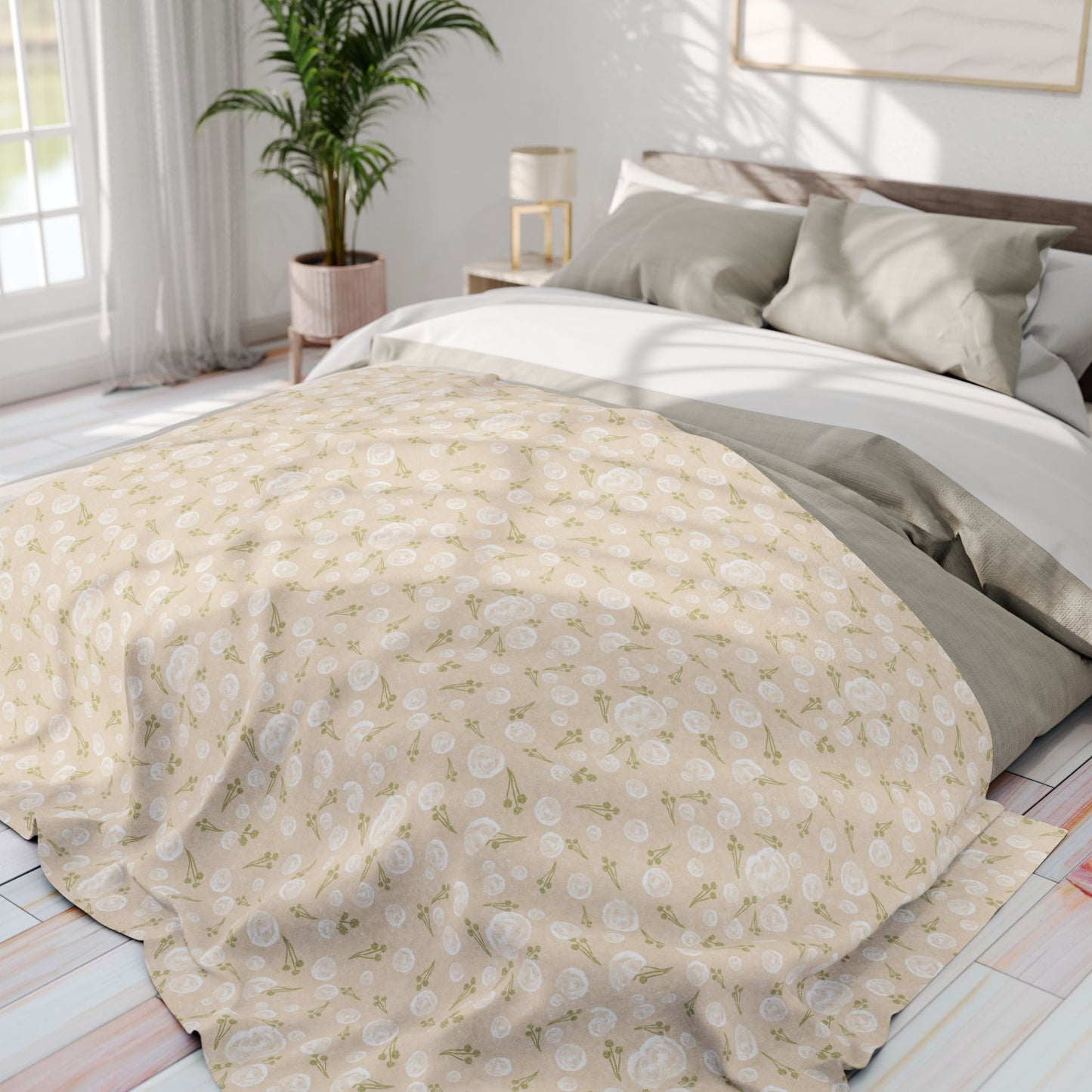 Cozy Arctic Fleece Blanket, Warm Throw for Winter, Soft Blanket for Home Decor, Gift for Christmas, Snuggle Softness