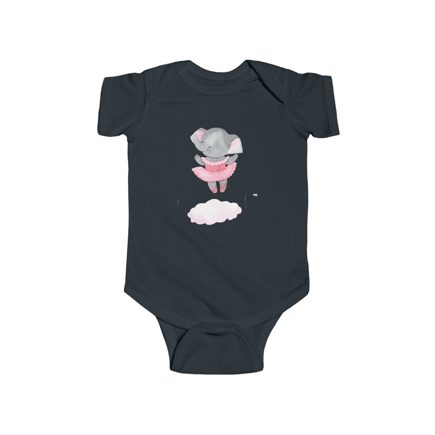 Cute Elephant Baby Bodysuit, Adorable Infant Outfit, Newborn Gift, Baby Shower present, Toddler Clothing, Fun Baby Clothes